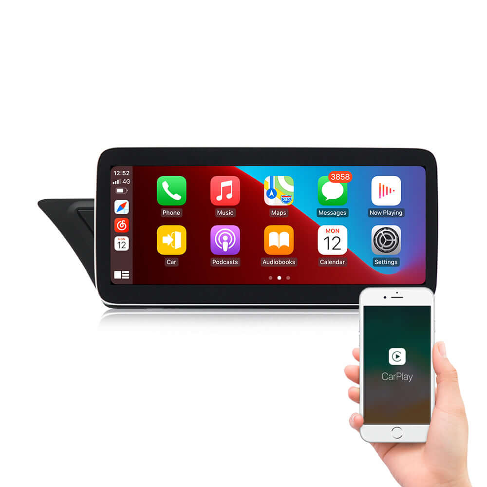 Audi CarPlay Stereo 10.25" Touch Screen Wireless CarPlay & Android Auto For Audi B8/B8.5 A4 A5 S4 S5 2009-2016 - HD Display With Backup Camera Support 10.25 Inch Car Display