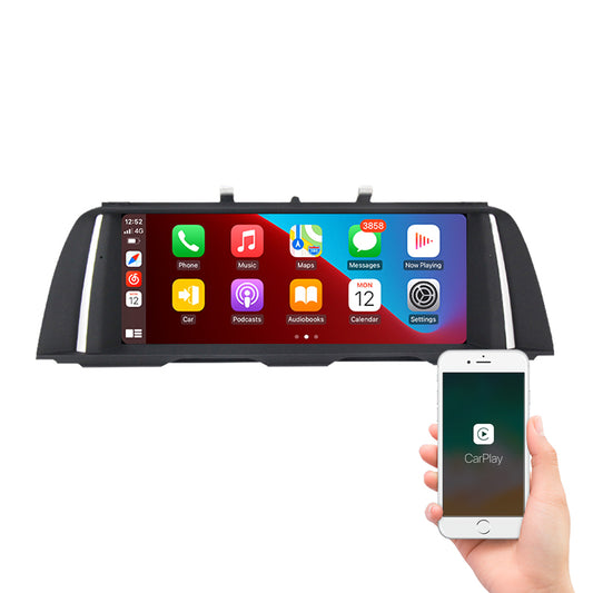 For BMW Series 5 F10 F11 F18 upgrade Apple CarPlay & Android auto Head unit