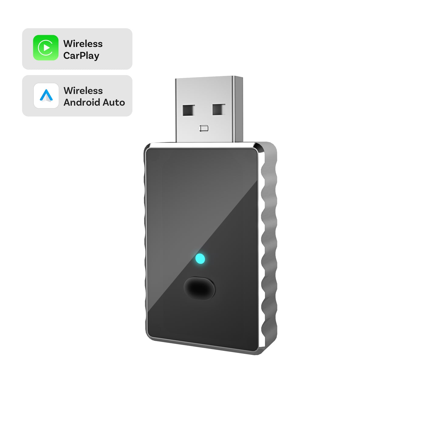 Upgrade Wired CarPlay to Wireless CarPlay / Android auto to Wireless 2 in 1 Adapter