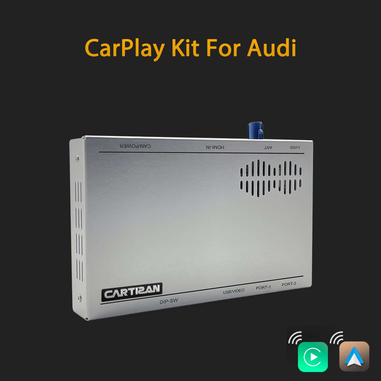 Presidents Day Sale : Apple CarPlay for AUDI A3 & S3 2013-2018 | Wireless &  Wired | CarPlay & Android Auto Module Update