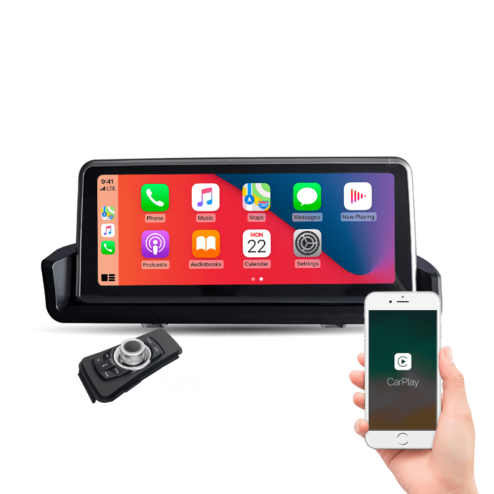 For BMW 3 series E90 E91 E92 E93 upgrade Apple CarPlay & Android auto Head unit