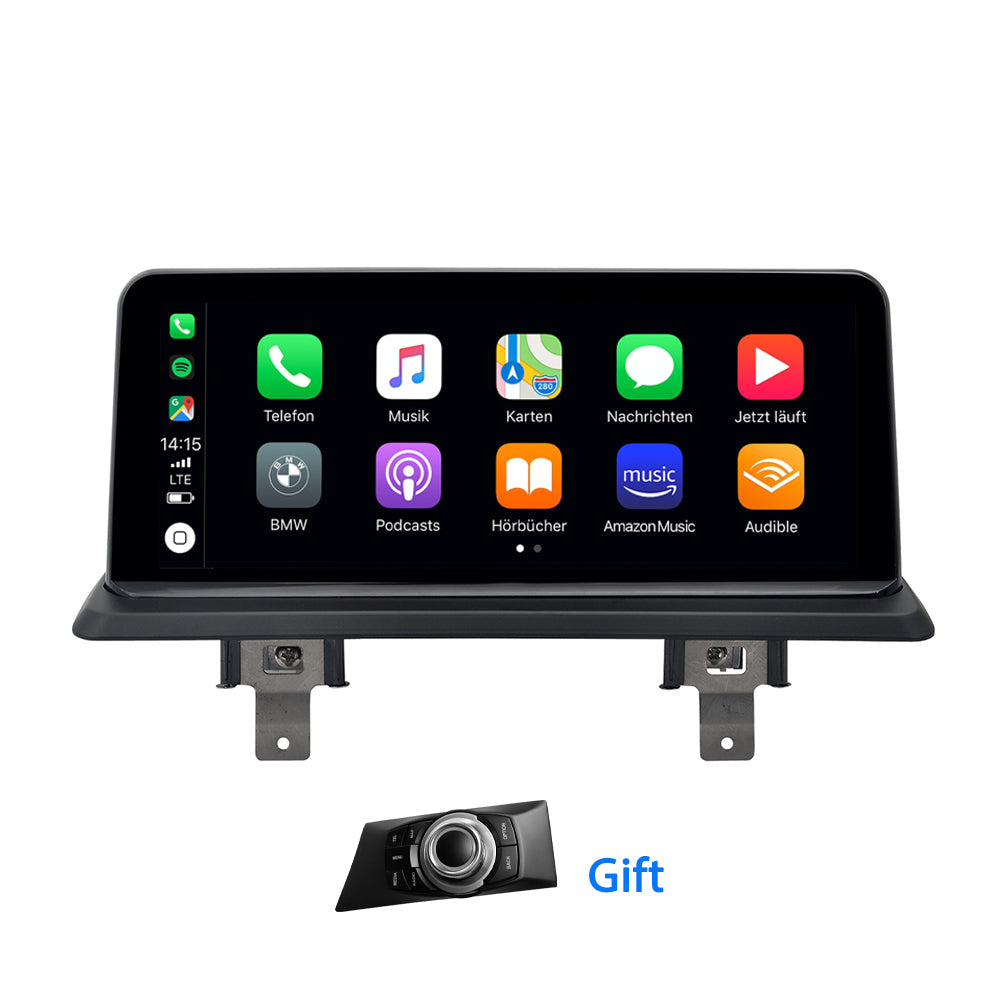 Autoradio tactile GPS Bluetooth Android & Apple Carplay BMW Série 1 E81,  E82, E87, et E88 de 2004 à 2012 + caméra