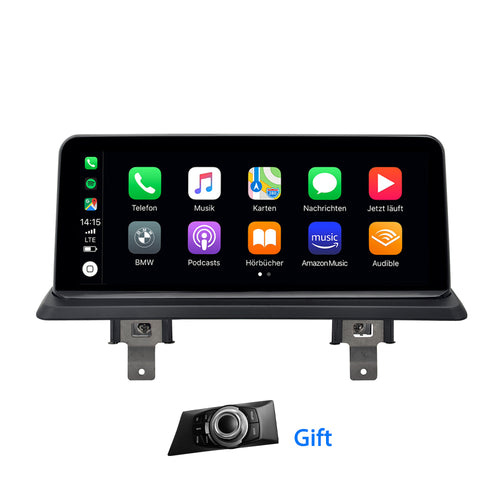 Para BMW Serie 1 120i E81, E82, E87, E88 — Unidad principal Apple CarPlay y Android Auto