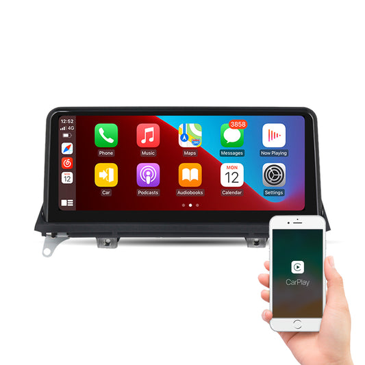 For BMW X5 X6 E70 E71 E72 upgrade Apple CarPlay & Android auto Head unit