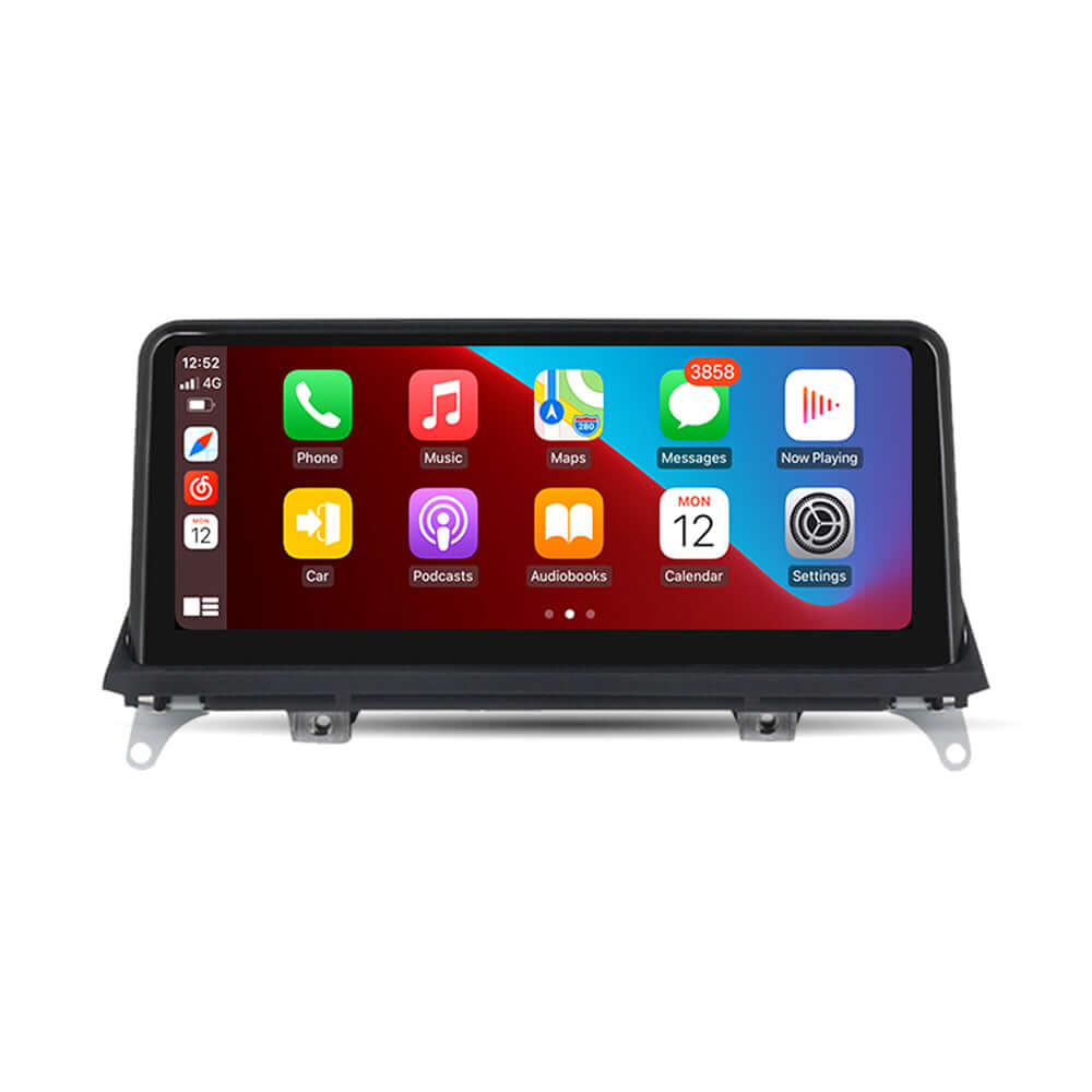 For BMW X5 X6 E70 E71 E72 F15 F16 upgrade Apple CarPlay & Android auto Head unit